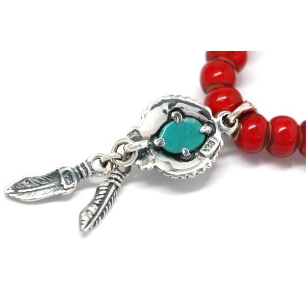 Indian Jewelry インディアンジュエリー ブレスレット 天然石 ルビー