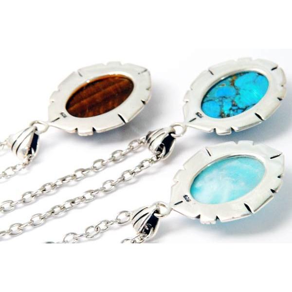 Indian Jewelry インディアンジュエリー ペンダント ネックレス 天然石 天然石 ターコイズラリマーネックレス