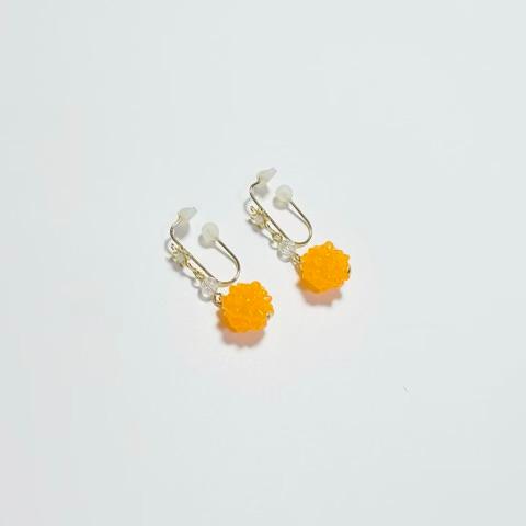 痛くないイヤリング 金平糖 かわいい キッズイヤリング 子供用