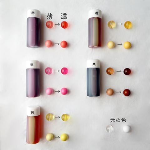 アクセサリーパーツの染色　30ml　10色セット　染色剤　染色液｜accessoryjapan｜02