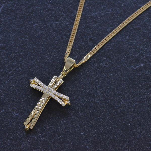 ダイヤモンドクロストップ　ホワイトゴールド VALUABLE