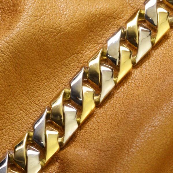 喜平 ブレスレット 18金 18k K18 メンズ ゴールド プラチナ