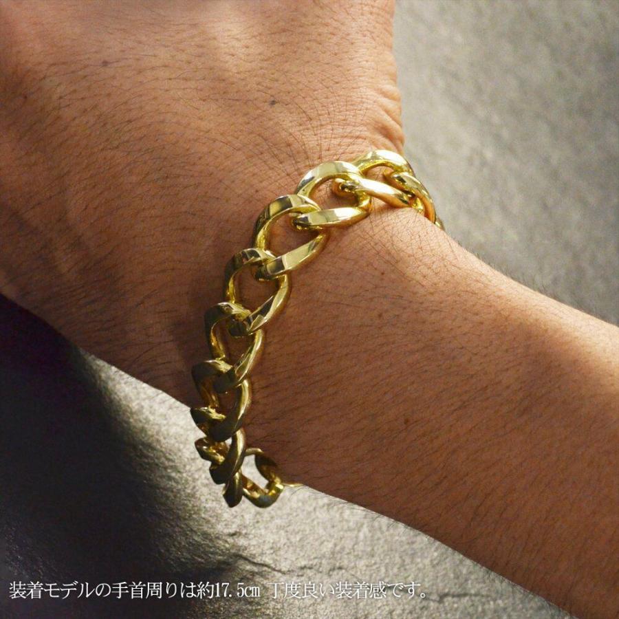 18金 ブレスレット メンズ ゴールド K18 108g cm 日本製 長さ指定可能 刻印入り 男性用 地金 Ctc アクセサリーマート 通販 Yahoo ショッピング
