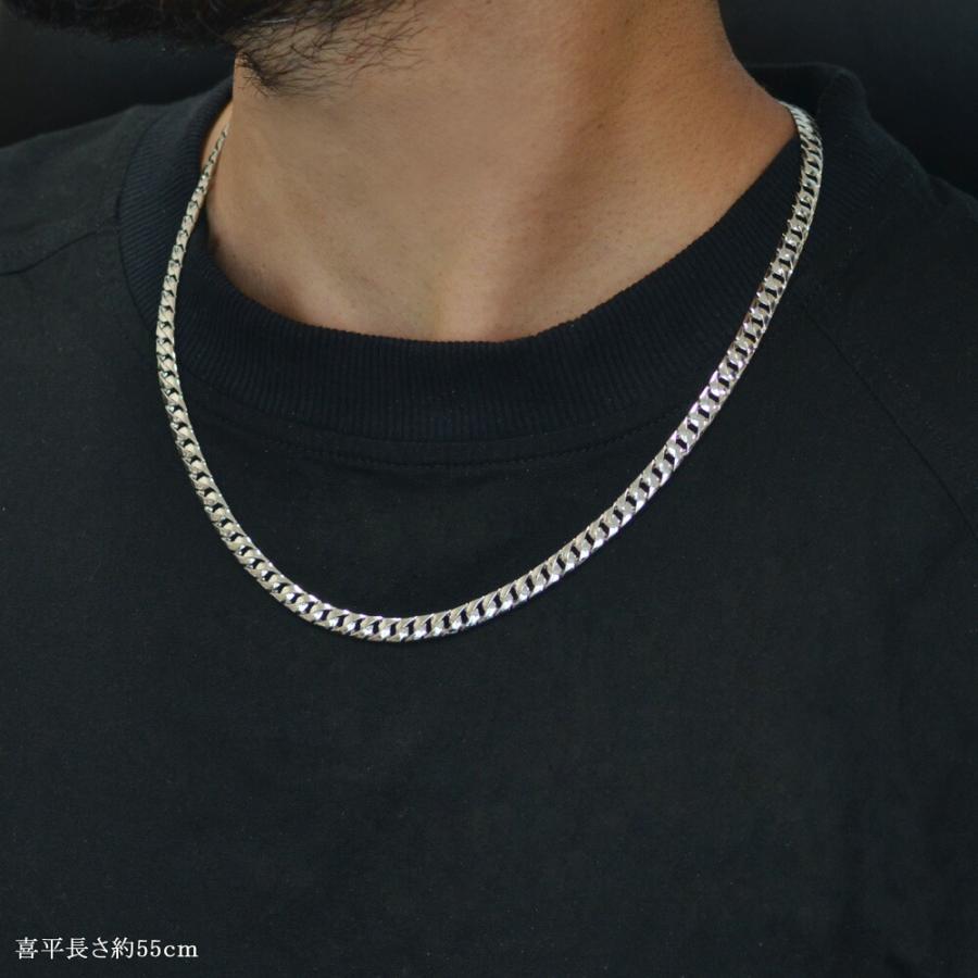 喜平 ネックレス 純プラチナ メンズ Pt999 55cm プラチナネックレス