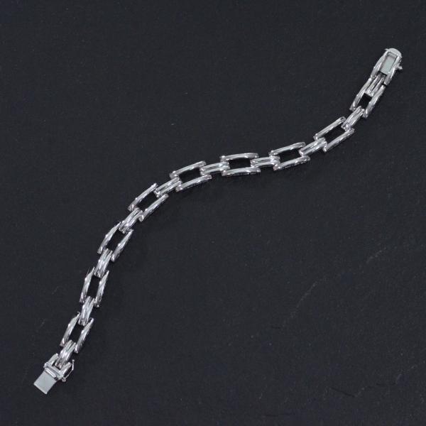 Pt900 ブレスレット 喜平 ブレスレット プラチナ Pt900 トリプル 8面 20g 20cm 新品