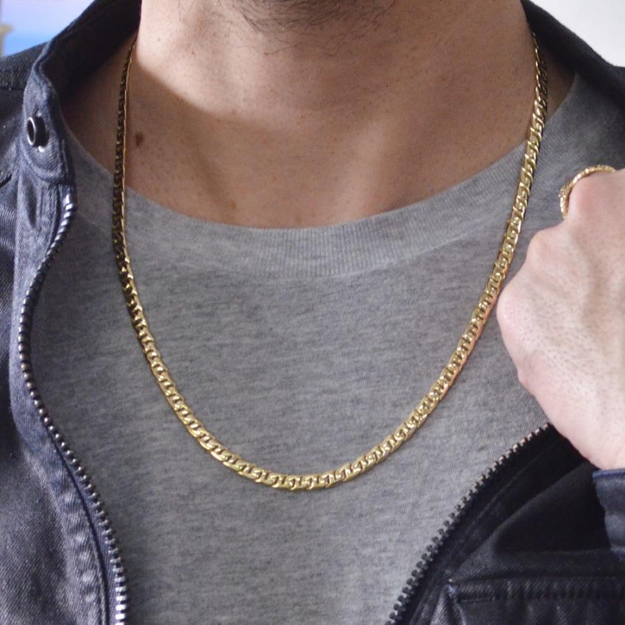 喜平 ネックレス 18金 喜平ネックレス K18 メンズ ゴールド 55cm 29g 4mm幅 日本製 手造り キヘイ Ctc アクセサリーマート 通販 Yahoo ショッピング