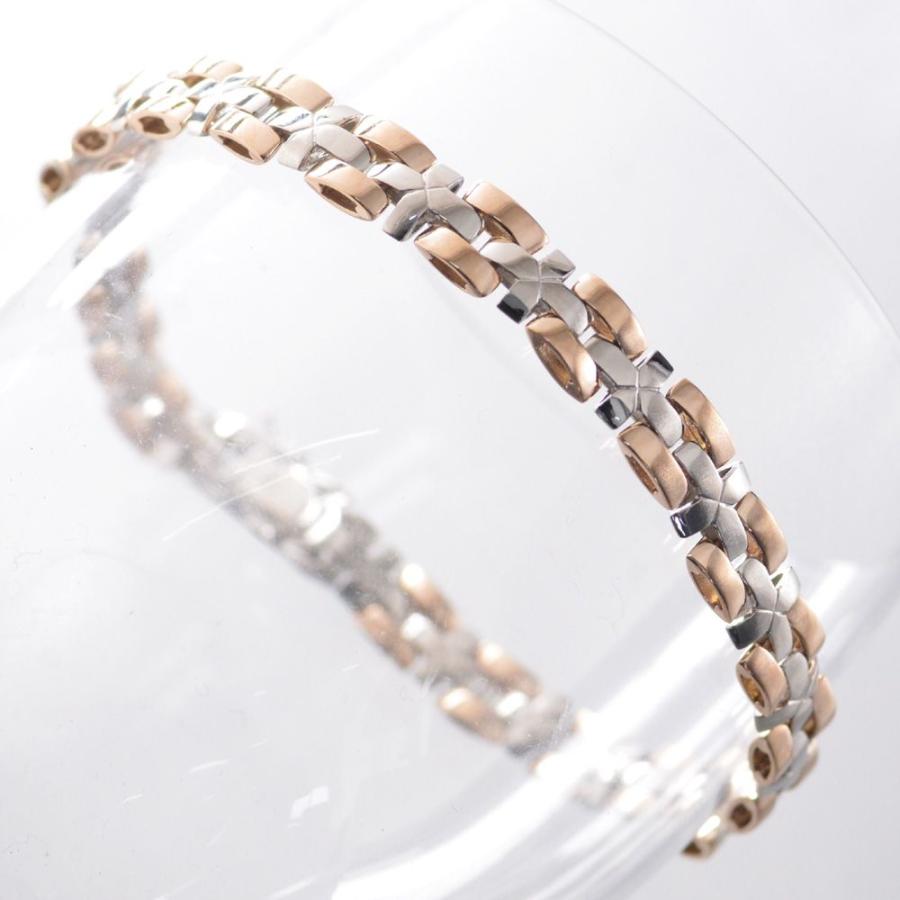 ファッション通販 K18 18金 プラチナ メンズ ブレスレット 職人が造る本格メンズブレス 長さ指定作成可能到着後でも変更ok 18k 地金 男性 刻印入り 長さ指定可能 日本製 地金 cm 19g コンビ ピンクゴールド メンズアクセサリー Www Solidarite Numerique Fr