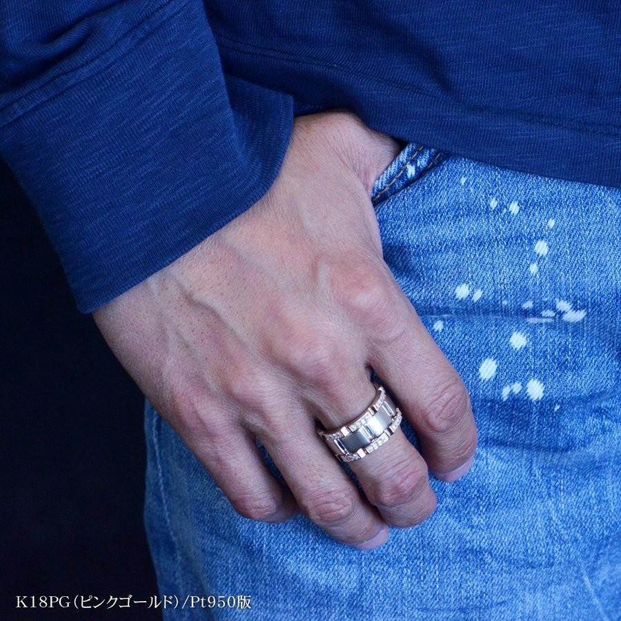 メンズリング 18金 指輪 メンズ K18 ゴールド ダイヤモンド 男性 日本製 刻印入り 鑑別書付き 人気 おすすめ 太め Ctc アクセサリーマート 通販 Yahoo ショッピング