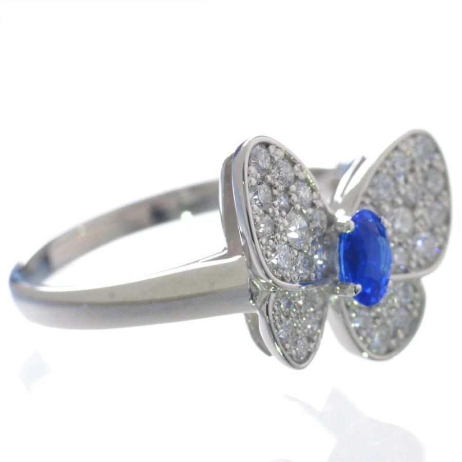 【新商品】 アウイナイト リング プラチナ 指輪 ダイヤモンド 蝶 小サイズ 刻印入り 鑑別書付き 日本製 【BCD3542274335】(123493円)