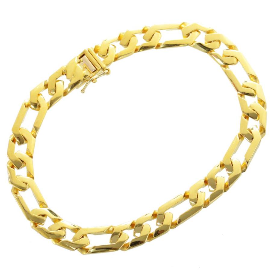 喜平 ブレスレット K24 24K メンズ 純金 24金 ゴールド 20cm キヘイ