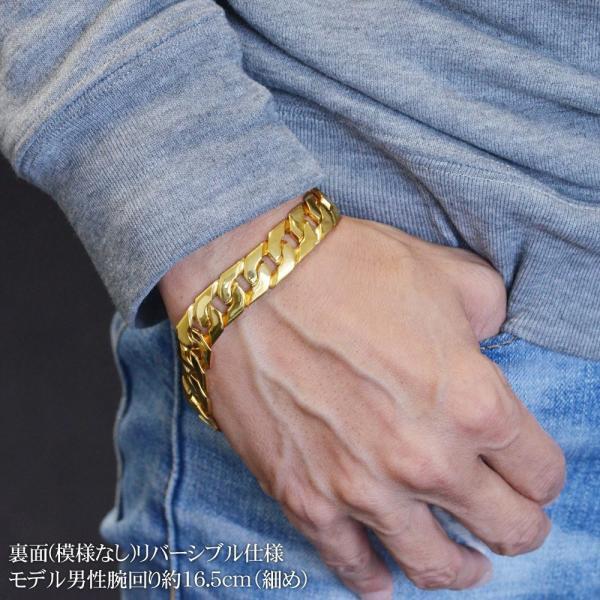 喜平 ブレスレット K24 24K メンズ 純金 24金 ゴールド 喜平 