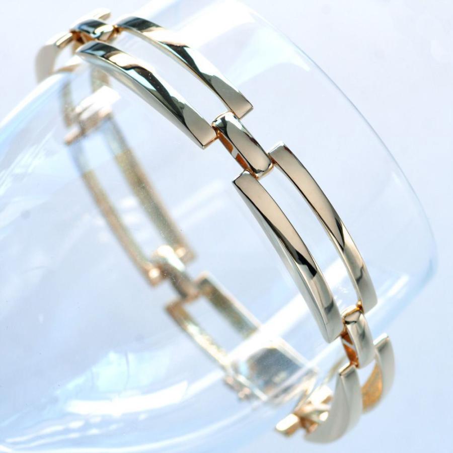 18金 ブレスレット メンズ K18 ピンクゴールド 32g cm 日本製 刻印入り 男性 地金 Ctc アクセサリーマート 通販 Yahoo ショッピング