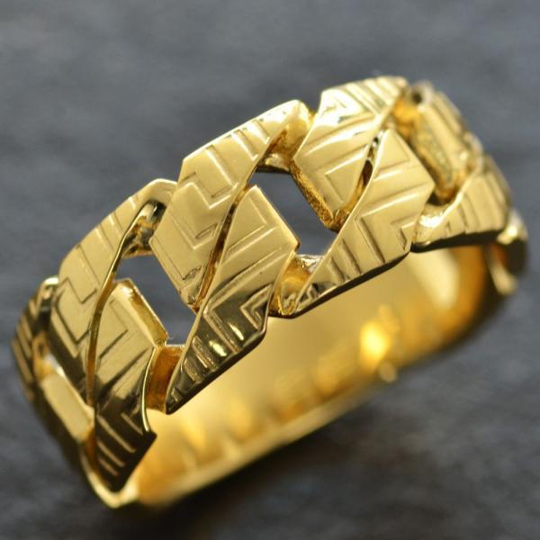 指輪 メンズリング 18金 喜平 K18 ゴールド 男性用 日本製 刻印入り 地金リング ごつい 太め 大きいサイズ 作製可能 Ctc アクセサリーマート 通販 Yahoo ショッピング