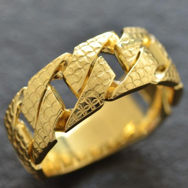 指輪 メンズリング 18金 喜平 K18 ゴールド 男性用 日本製 刻印入り 地金リング ごつい 太め 大きいサイズ 作製可能 Ctc アクセサリーマート 通販 Yahoo ショッピング