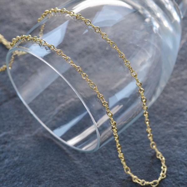 完動品 メンズネックレス 18金 ネックレス チェーン 50cm K18 ゴールド 地金 日本製 刻印入り 長さ指定作成可能 男女兼用 【AAA2530186845】(88209円)