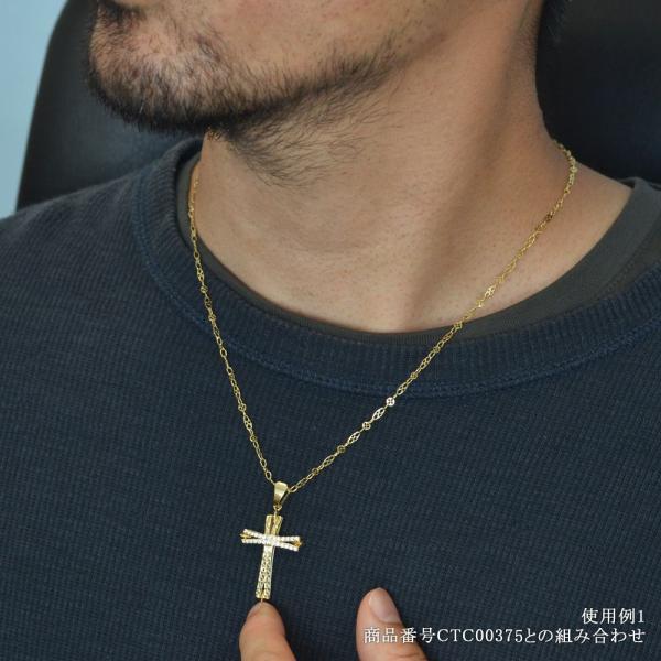 ブランド メンズネックレス 18金 ネックレス チェーン 50cm K18 ゴールド 地金 日本製 刻印入り 長さ指定作成可能 男女兼用 【Y1883935257】(65679円)