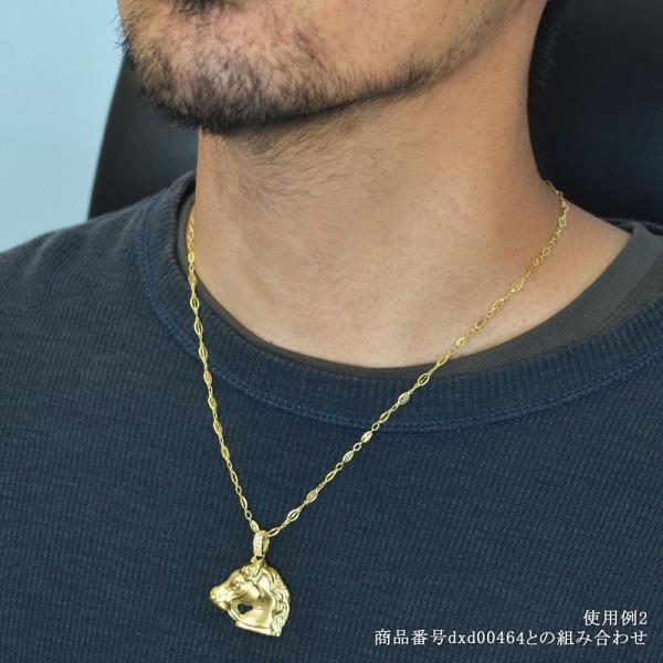 「人气商品」 メンズネックレス 18金 ネックレス チェーン 50cm K18 ゴールド 地金 日本製 刻印入り 長さ指定作成可能 男女兼用 【XUR2088709308】(72818円)