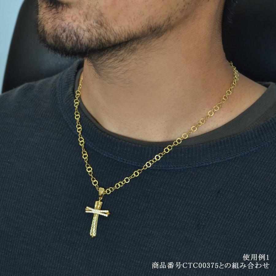 メンズネックレス 18金 ネックレス チェーン 47cm K18 ゴールド 地金