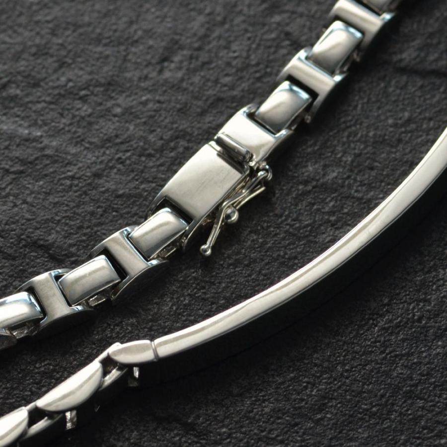 ブレスレット メンズ プラチナ Pt900 メンズブレスレット 20cm 地金