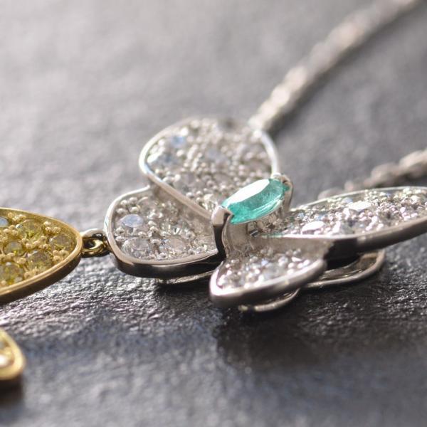 りる ダイヤモンド✨ネックレス トップ プラチナ k18 コンビ ダイヤ LIMITED】K18 ブラックダイヤモンド ペンダントトップ 1.443ct SPN0056