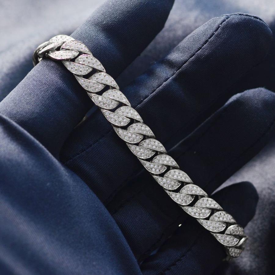 喜平 ブレスレット プラチナ ダイヤモンド 2.8カラット Pt900 20cm 名