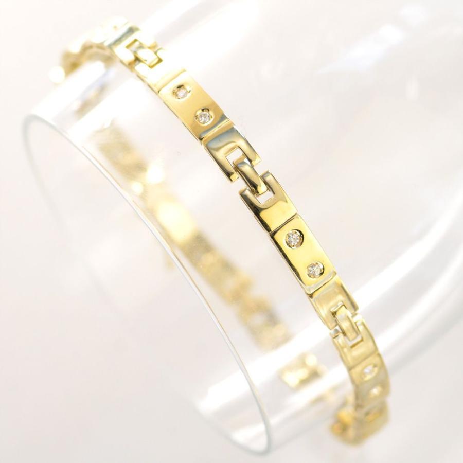 18金 ブレスレット メンズ K18 ダイヤモンド メンズブレスレット ゴールド 16g cm 日本製 刻印入り 長さ指定可能 男性 女性 ユニセックス Ctc011 アクセサリーマート 通販 Yahoo ショッピング