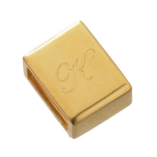 ペンダントトップ 喜平用 K18 18金 ゴールド イニシャル