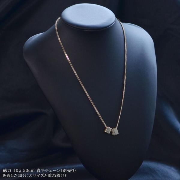 プラチナ ペンダントトップ 喜平用 Pt900 ビーズ イニシャル