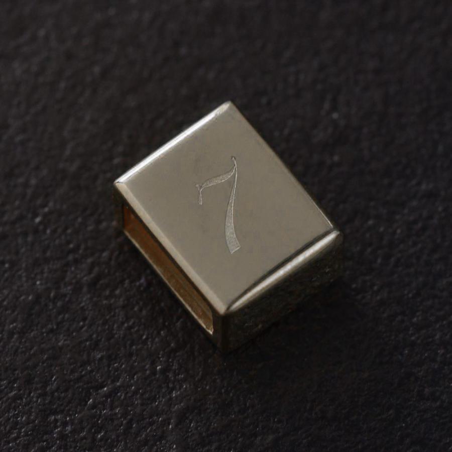 プラチナ ペンダントトップ 喜平用 Pt900 ビーズ イニシャル