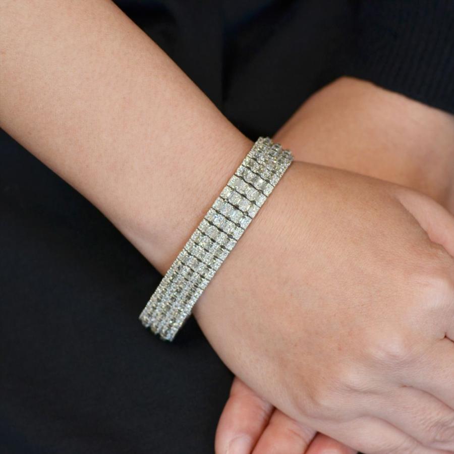 プラチナ ブレスレット メンズ バゲットカットダイヤモンド 11ct レディース 男女兼用 ユニセックス Pt900 日本製 刻印入り 鑑別書付き 爆買 |  | 02