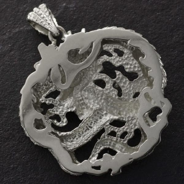 ペンダントトップ プラチナ Pt900 メンズ ドラゴン 龍 男性 地金