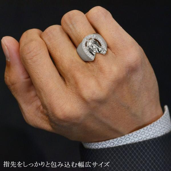 プラチナ 天然ダイヤモンドリング 幅広 15.4g プラチナ 男女兼用 