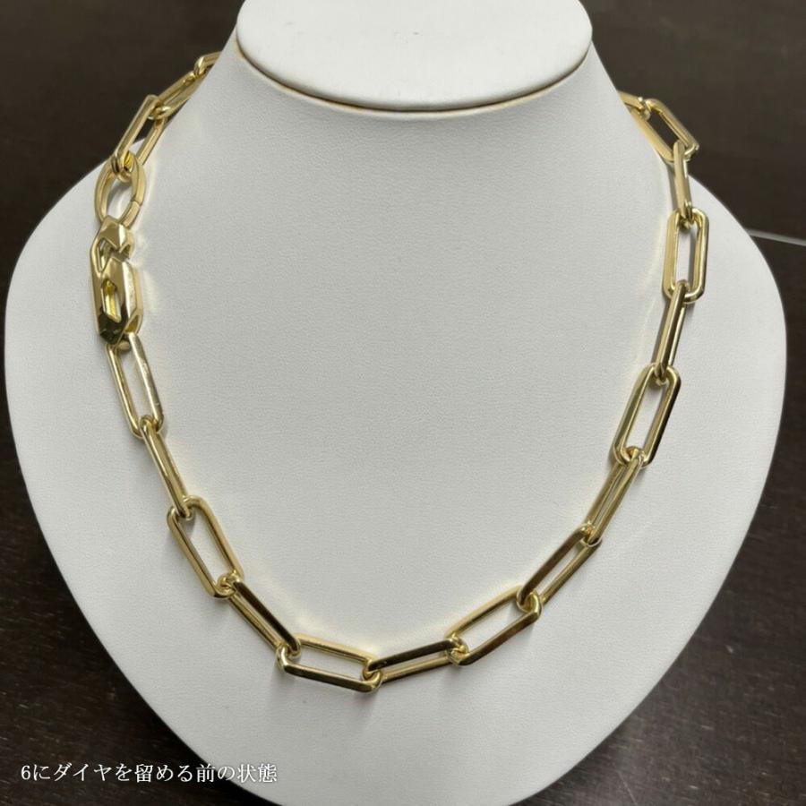 ネックレス メンズ K18 18金 ゴールド チェーンネックレス 54cm