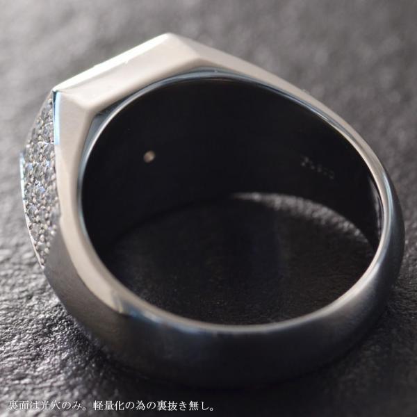 プラチナ リング メンズ 印台 指輪 ダイヤモンド 1.5ct Pt900 プラチナ リング メンズ 印台 指輪 ダイヤモンド 1.5ct Pt900
