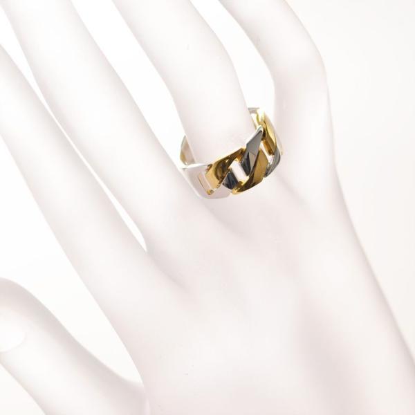 喜平 リング K24 24金 純プラチナ メンズ コンビ 指輪 純金 ゴールド