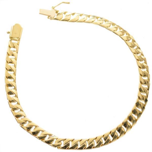 喜平 ブレスレット K18 18金 18k メンズ ゴールド 20cm