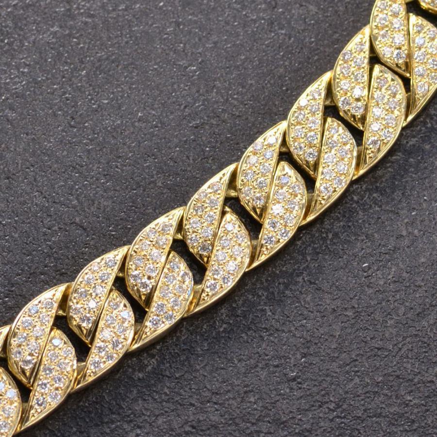 新春クーポン】喜平 アンクレット K18 18金 ダイヤモンド 3.5カラット