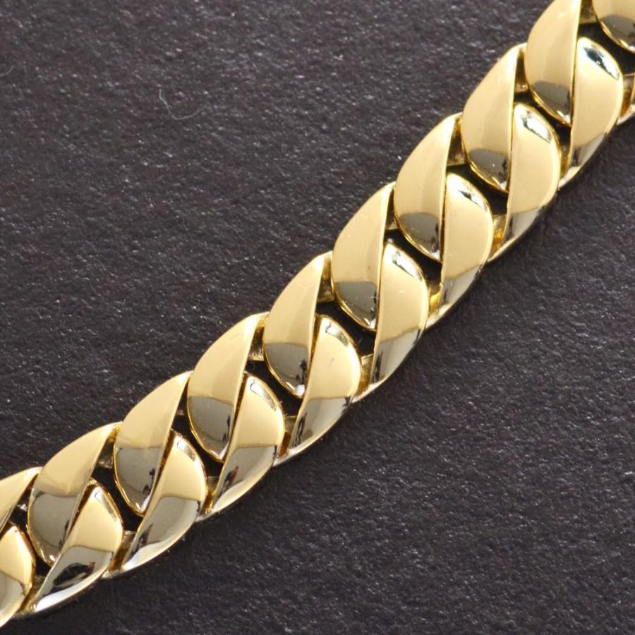 K18 アンクレット(約5.5cm) K18 18金 ロープ アンクレット 5.4mm幅 23cm～26cm 引輪 選べるサイズ