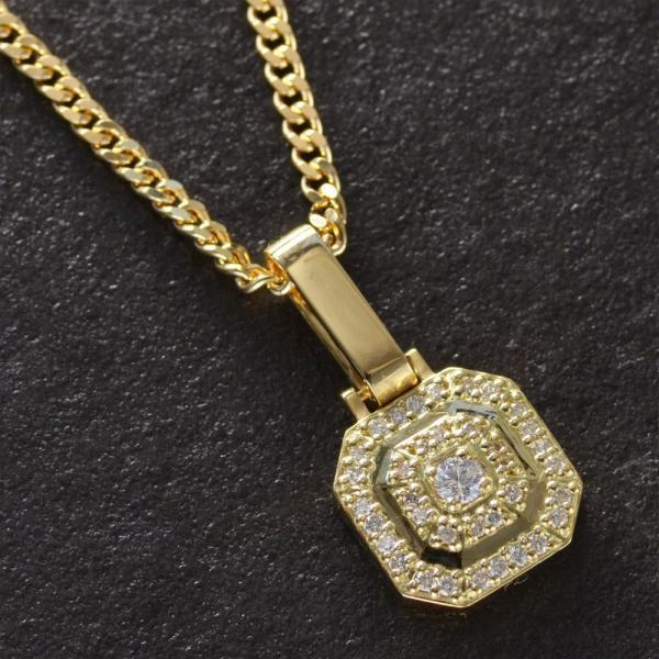 k18のネックレス喜平 TRIDEA JEWELRY 18金 喜平 ネックレス 4.5g 43cm 2面 幅1.7mm
