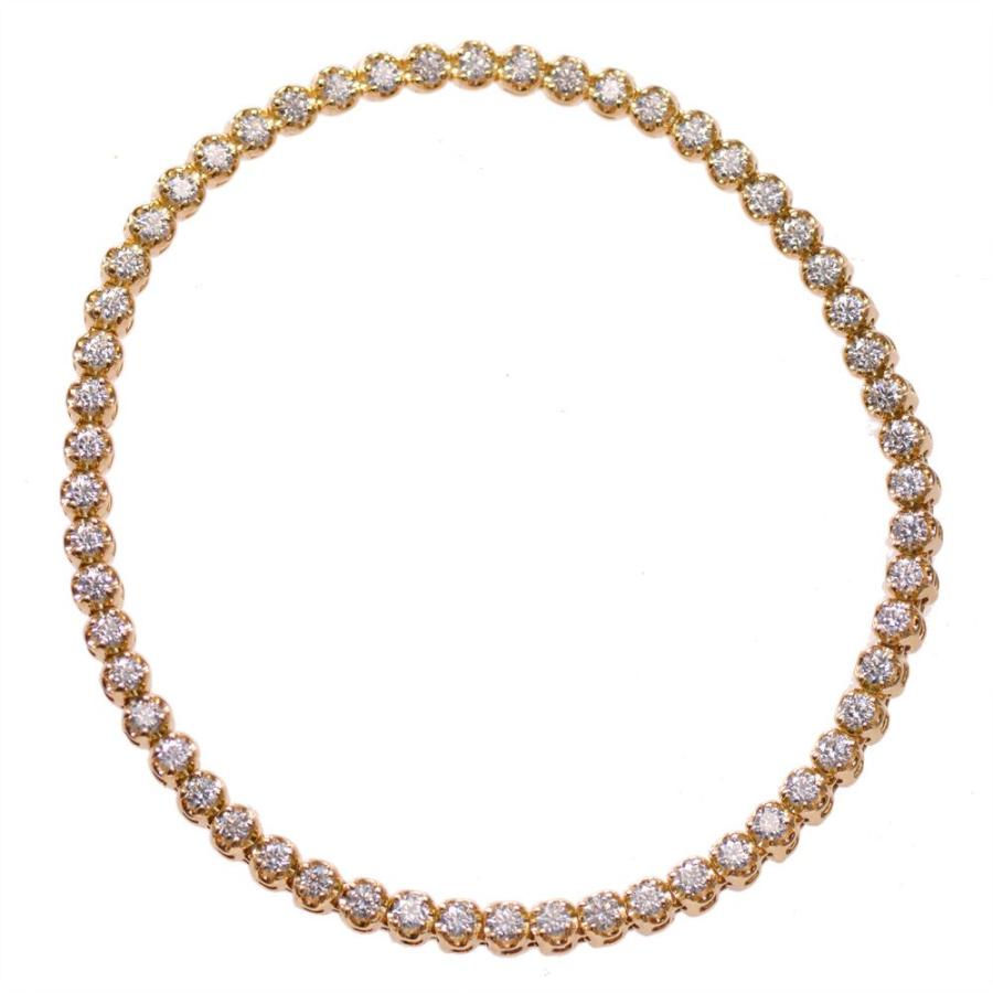 ブレスレット メンズ K18PG 18金 18k ピンクゴールド ダイヤモンド 2