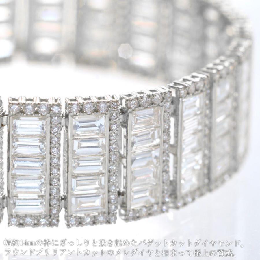 ブレスレット メンズ 18金 18k K18WG ダイヤモンド 18カラットup