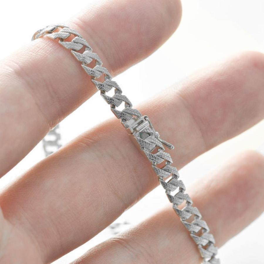 喜平 アンクレット プラチナ メンズ Pt900 喜平アンクレット