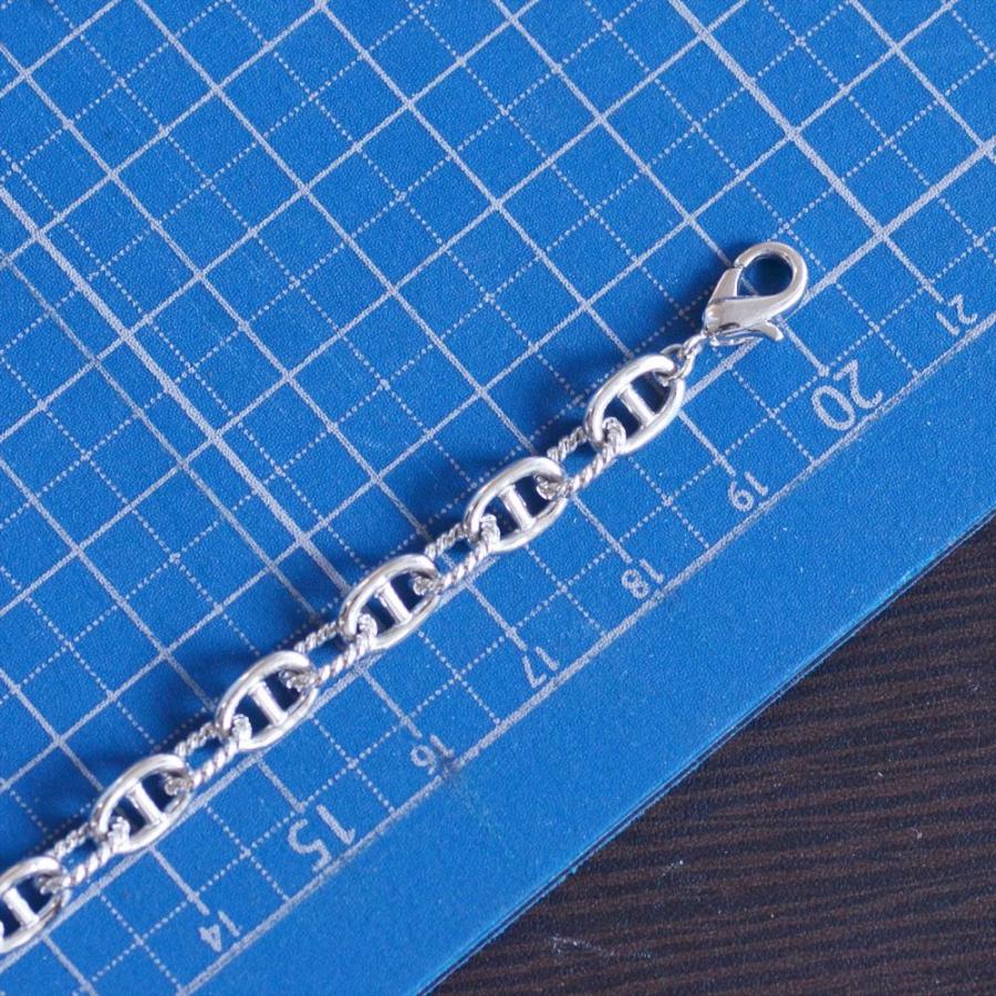 ブレスレット メンズ プラチナ Pt900 20cm 地金 チェーンブレスレット