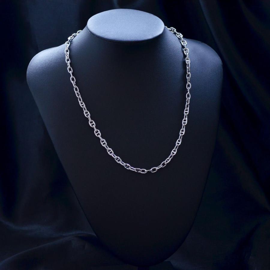 きりんちゃん 新品 Pt900 プラチナ ネックチェーン ネックレス ネックレス メンズ プラチナ Pt900 50cm 地金 チェーンネックレス