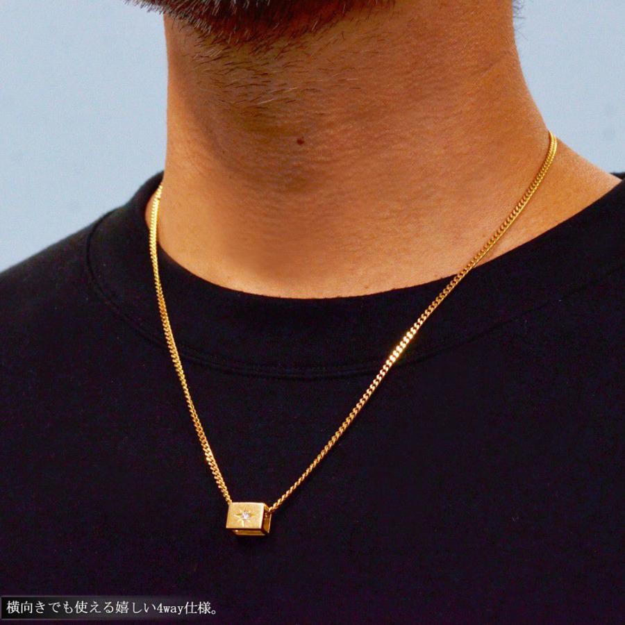 喜平 ネックレス K18 メンズ 18金 イエローゴールド ダイヤモンド
