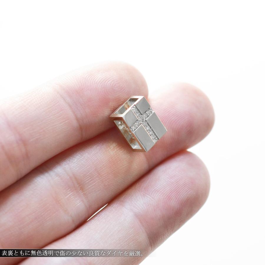 ペンダントトップ メンズ プラチナ Pt900 ダイヤモンド ビーズ