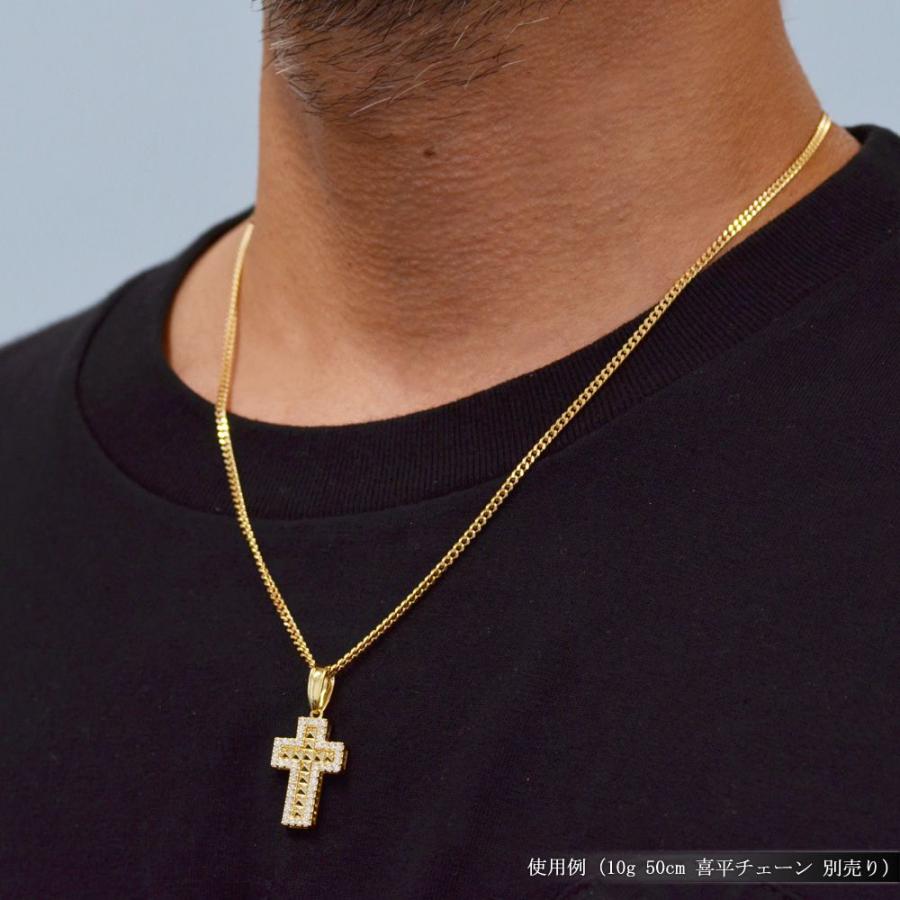 ペンダントトップ メンズ K18 18K 18金 イエローゴールド ダイヤモンド