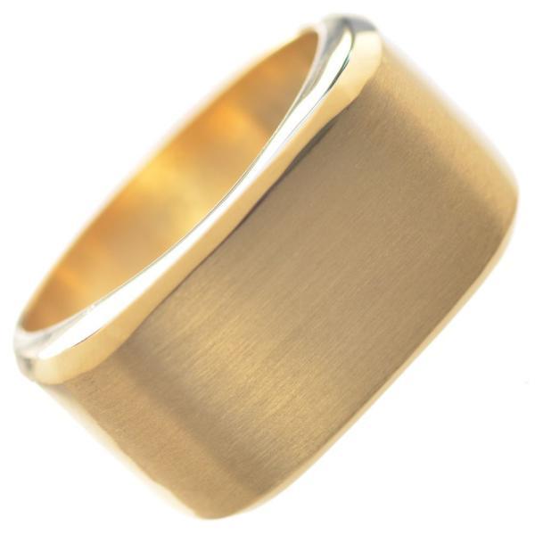 18金 印台 リング 指輪 メンズリング K18 18k ゴールド 印台リング