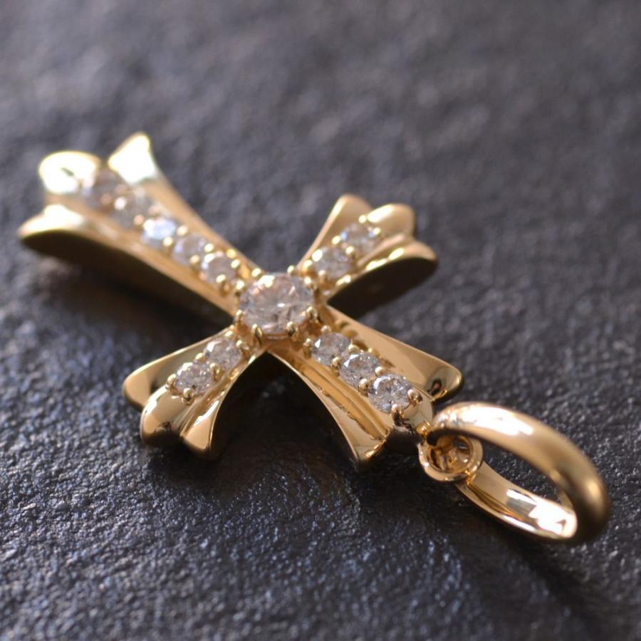 ペンダントトップ メンズ 18金 K18 ダイヤモンド メンズペンダント