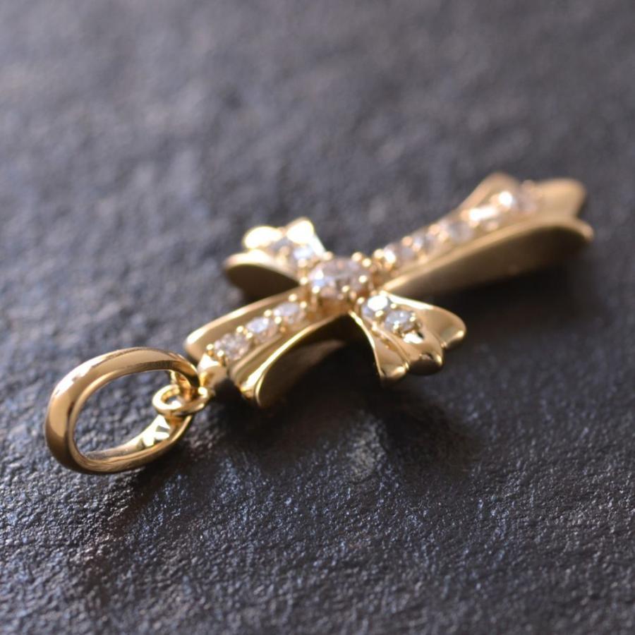 ペンダントトップ メンズ 18金 K18 ダイヤモンド メンズペンダント